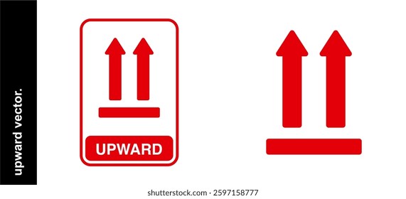 upward vector symbol icon pack