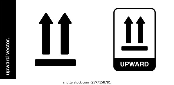 upward vector symbol icon pack