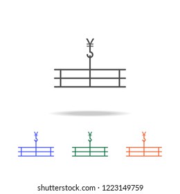 upward yen icon. Elements of trade war in multi colored icons. Premium quality graphic design icon. Simple icon for websites, web design, mobile app, info graphics