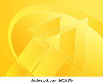 Abstrakte Design-Illustration nach oben