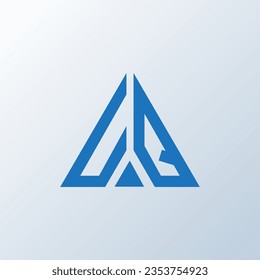 UQ letter logo creative design. UQ unique design.
