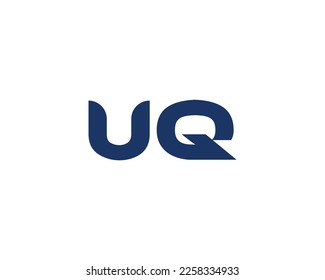 UQ logo design vector template