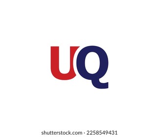 UQ Logo design vector template