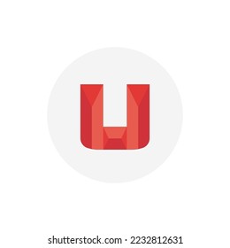 Uquid Coin (UQC) icon isolated on white background.