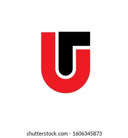 ur logo design simple modern template