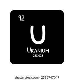 Uranium, Chemical element of the periodic table.