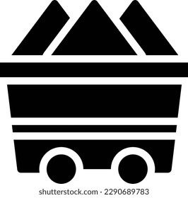 uranium, industry, radioactive, mining cart for download