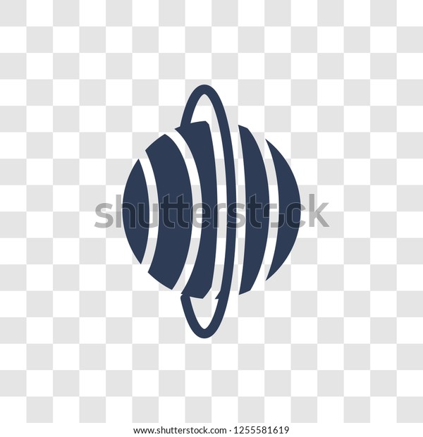Uranus icon. Trendy Uranus logo\
concept on transparent background from Astronomy\
collection
