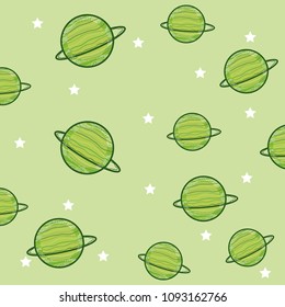 Uranus planets background cartoons