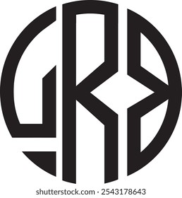 URB Circle logo design, icon, symbol, vector file 