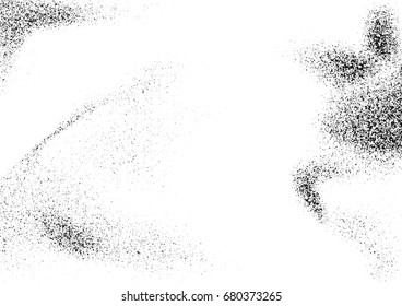 Urban abstract vintage grain noise distressed particle effect. Easily create rough scratched retro graphic design look over any image template. Vector illustration