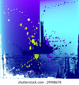 urban background illustration