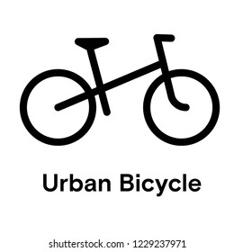 Urban Bicycle Icon 