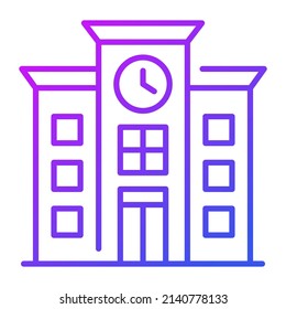 ilustración vectorial de construcción urbana aislada en fondo blanco. Concepto de negocios de arquitectura.
