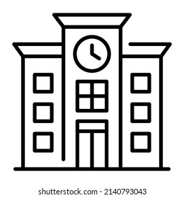 urban building vector illustration isolated on white background. Architecture business concept.