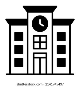 urban building vector illustration isolated on white background. Architecture business concept.