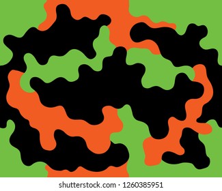 Urban camouflage design.Seamless vector wallpaper.
