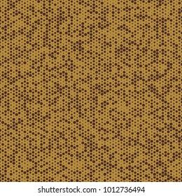 Urban camouflage seamless pattern. Abstract military hexagon style. Camouflage seamless pattern for army, navy, hunting, fashion cloth textile. Colorful modern soldier style. Vector honeycomb texture