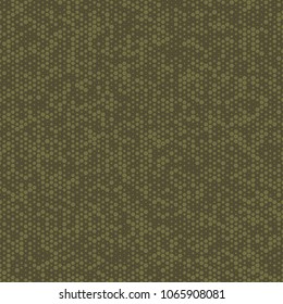 Urban camouflage seamless pattern. Abstract military hexagon style. Camouflage seamless pattern for army, navy, hunting, fashion cloth textile. Colorful modern soldier style. Vector honeycomb texture