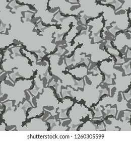 Urban camouflage of various shades of green and gray colors. It is a colorful seamless pattern that can be used as a camo print for clothing and background and backdrop or computer wallpaper