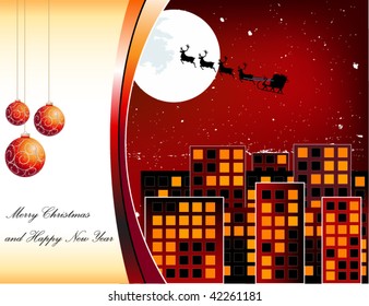 urban christmas background
