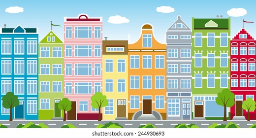 the urban city