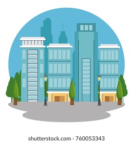 urban city landscape