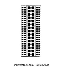 Urban city tower icon vector illustration graphic design