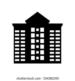 Urban city tower icon vector illustration graphic design