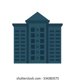 Urban city tower icon vector illustration graphic design