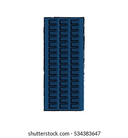 Urban city tower icon vector illustration graphic design