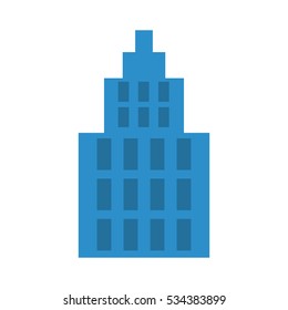 Urban city tower icon vector illustration graphic design