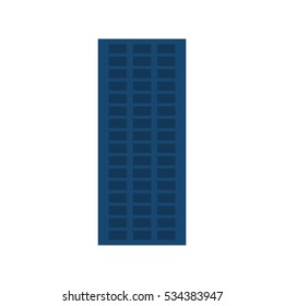 Urban city tower icon vector illustration graphic design