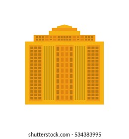 Urban city tower icon vector illustration graphic design