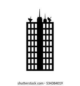 Urban city tower icon vector illustration graphic design