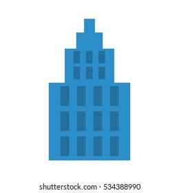 Urban city tower icon vector illustration graphic design