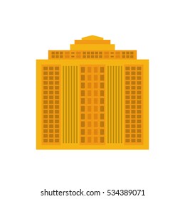 Urban city tower icon vector illustration graphic design