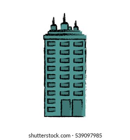 Urban city tower icon vector illustration graphic design