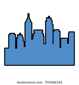 Urban city view