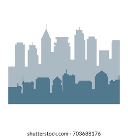 Urban city view