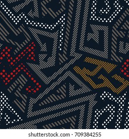 Urban color geometric pattern