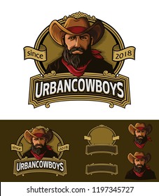 Urban Cowboy Modern Vintage Logo