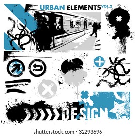 urban design elements / 2 / blue