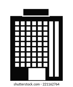Urban design over white background, vector,  illustration