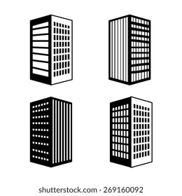Urban design over white background, vector illustration.