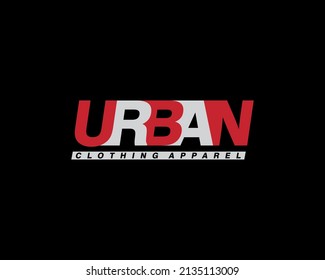 urban design typography vector design