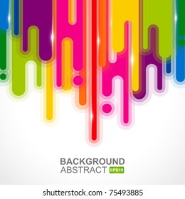 Urban designed background with stylized abstraction. Vector illustration