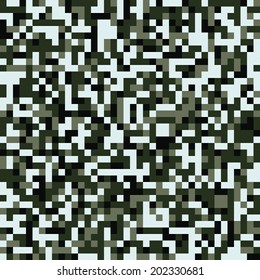 Urban digital seamless camo texture vector