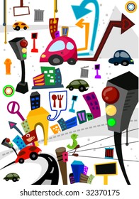 Urban Doodles - Vector
