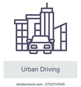 Elemento De Conducción Urbana Para Diseño Gráfico